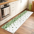 thumbnail image 2 of St. Patrick's Day 2'x6' Runner Rugs for Hallway Kitchen Bedside Non Slip Washable, Spring Farmhouse Luck Leaves Falling Entryway Rug Runners with Rubber Backing, Long Carpet Runner for Laundry Room, 2 of 8