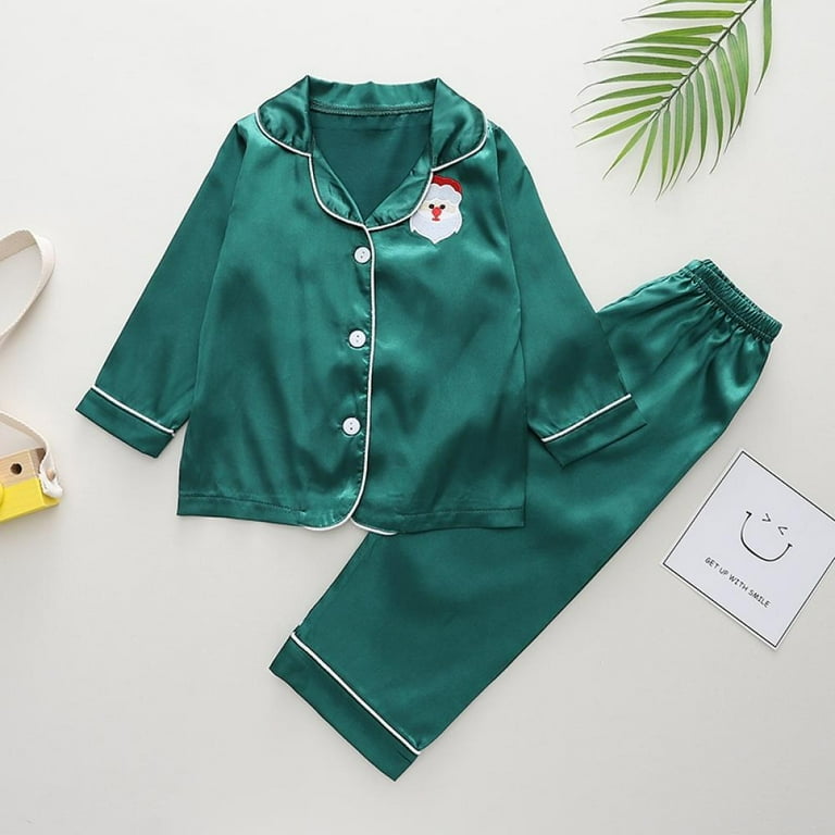 Kid silk best sale pajama set