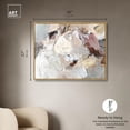 thumbnail image 5 of Art Remedy Muted Neutral Art Canvas, 45" x 36", Gold Frame, Running Horse Neutral II, 5 of 7