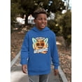 thumbnail image 2 of Iconic Surf Club Trendy Hawaiian Graphic Youth's Hoodie, 2 of 4