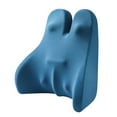 thumbnail image 1 of Huanglei Back Support Pillow For Chair Lumbar Support Pillow For Car Gaming Chair Memory Foam Back Cushion With Removable Pillowcase Ergonomic For Improve Sitting Posture, 1 of 5