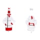 thumbnail image 4 of Envoltura de manga de botella de Navidad, ropa decorativa divertida de Chef, regalos de fiesta, vestido de vino tinto, restaurante, tienda, mesa, Kits de decoración para fiestas Estilo de encaje Yuarrent HA070379-02, 4 of 6
