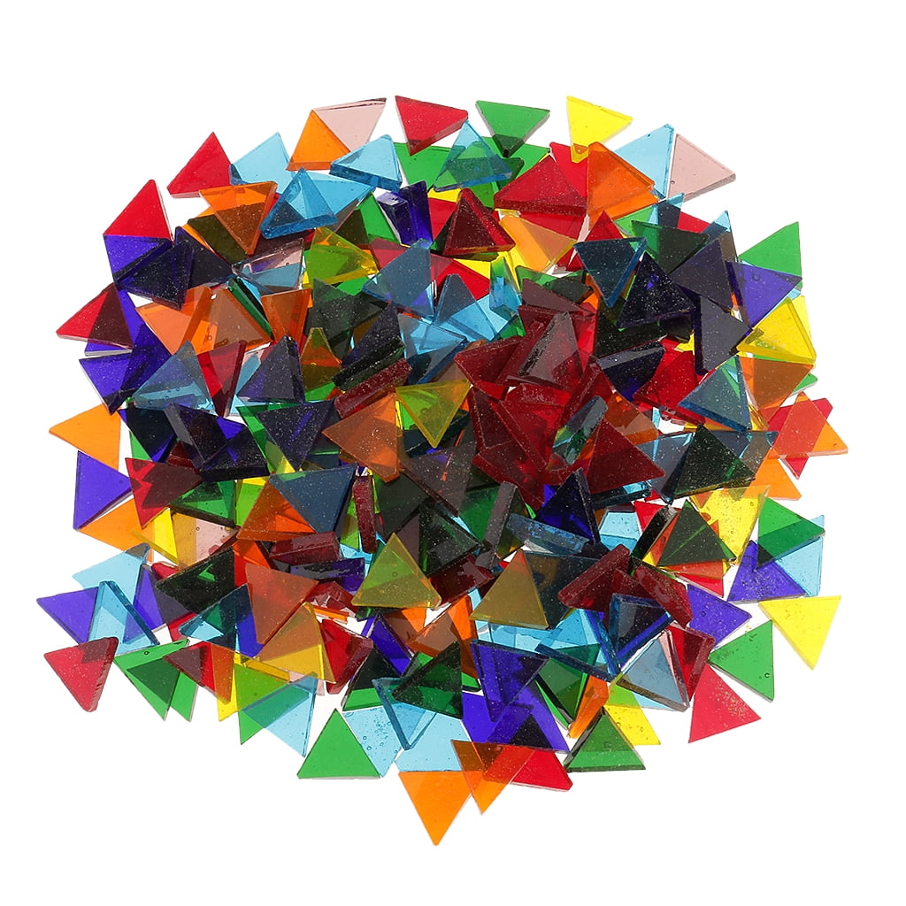 320g Mixed Color Mosaic Tiles Piece for Craft