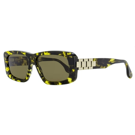 Victoria Beckham VB669S 012 Women's Black Yellow Havana Sunglasses
