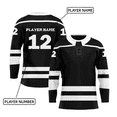 thumbnail image 6 of Hockey Jersey  Personalized Hockey Shirt Printed, Hockey T Shirts for Men & Women, Hockey Sport Shirt Uniform for Team Name Number,Logo, 6 of 9