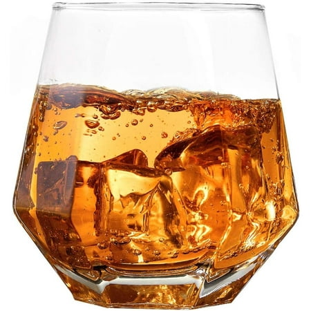 

1pcs 330ml Crystal Glass Whiskey Old Fashioned Glasses With Thick Weighted Bottom For Rocks Scotch Bourbon Liqueur|Old Fashioned Glass