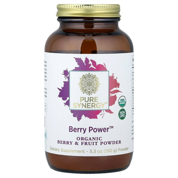 Pure Synergy Berry Power™, Organic Berry & Fruit Powder, 5.3 oz (150 g)
