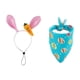 thumbnail image 2 of Bufanda de Pascua para mascotas, diadema para perro y conejo estampada con huevos de colores, babero para perro, decoración festiva, adecuada para gatos, perros y gansos, diadema de poliéster para mas, 2 of 6
