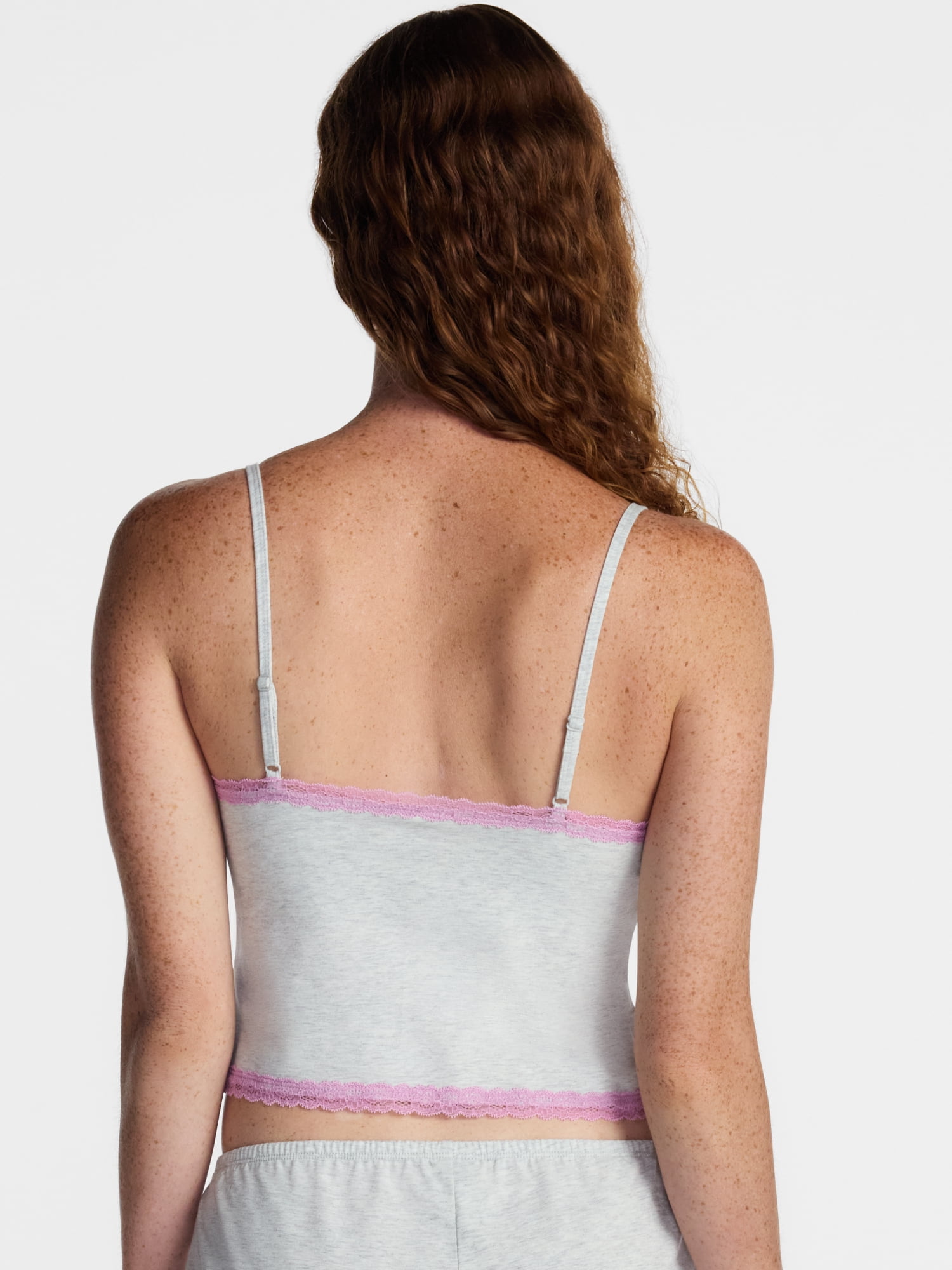 No Boundaries Sleep Lace Cami Top, Women's XXS-3X