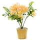 thumbnail image 1 of Simulación de flores artificiales, crisantemo Dali, bonsái de cerámica, decoración creativa, planta artificial en maceta, flor de seda, planta verde, 1 of 5