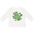 thumbnail image 3 of Inktastic Happy St. Patrick's Day Shamrock in Green Boys or Girls Long Sleeve Toddler T-Shirt, 3 of 5