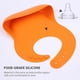 thumbnail image 3 of Silicone Baby Bibs, Waterproof Comfortable Silicone Bibs for Babies and Toddlers, BPA Free, with Pocket for Food Catcher, Sage, Ether, 3 of 5