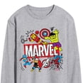 thumbnail image 3 of Marvel The Avengers - Sketch - Adult Long Sleeve Graphic T-Shirt, 3 of 5