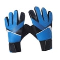 thumbnail image 5 of lacooooppia Goalkeeper Gloves Finger Protection for Kids Football Gloves for Goalkeeping Blue Size 7, 5 of 8