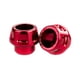 thumbnail image 1 of Deslizadores universales para horquilla delantera de motocicleta, de aleación de aluminio, accesorio anticaídas Rojo, 1 of 9