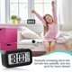 thumbnail image 3 of Digital Alarm Clock Morning,silent Battery Operated Large Led Display Temperature Calendar(black), 3 of 5
