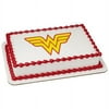 Wonder Woman Symbol -1/4 (Quarter Sheet) Edible Photo Image Cake Decoration