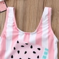 thumbnail image 4 of Toddler Baby Girl One Piece Swimsuit Ruffled Sleeveless Swimwear Floral Bathing Suit Bikini Beachwear Sunsuit, 4 of 7