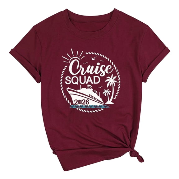 Arlun 50th Birthday Gift for Women Vintage 1976 T-Shirts for Her Letter Print Retro Bd Party Tops Casual Round Neck Short Sleeve Tees Lightweight Soft Cozy Fashion Outfits XL