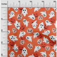 thumbnail image 1 of oneOone Cotton Poplin Candy Red Fabric Halloween Diy Clothing Quilting Fabric Print Fabric By Yard 56 Inch Wide, 1 of 4