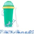 thumbnail image 1 of Slushie Maker Cup,with a cup brush,Double Layer With lid Squeeze Cup, 1 of 5