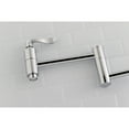 thumbnail image 3 of Kingston Brass KS8101DFL NuWave Wall Mount Pot Filler Faucet, Polished Chrome, 3 of 8
