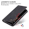 thumbnail image 2 of Allytechgroup Google Pixel 9/ Pixel 9 Pro Wallet Case, Premium PU Leather Retro Flip Cover RFID Blocking Shockproof Kickstand Phone Case for Google Pixel 9/ Pixel 9 Pro, Black, 2 of 11