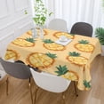 thumbnail image 5 of BZSMCE Square Tablecloth Design Pineapple Pattern Pattern Tableclothes, 5 of 9