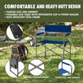 thumbnail image 3 of Ozark Trail Director Chair with Side Table, Blue, 3 of 12