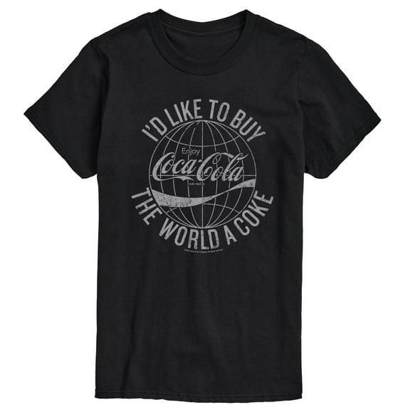 Coca-cola - Buy The World A Coke - Men's Short Sleeve Graphic T-shirt