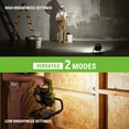 thumbnail image 4 of Greenworks 24V AC/DC 2000-Lumen LED Work Light (Tool Only) -  WL24B00, 4 of 11