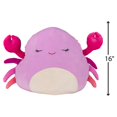 thumbnail image 3 of Squishmallows 16" Pink Crab - Cailey, The Stuffed Animal Plush Toy, 3 of 10
