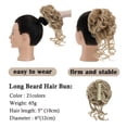 thumbnail image 4 of Chignon en Désordre Pièce de Cheveux Pince à Griffes Bouclée Ondulée Synthétique Décoiffée Extensions de Cheveux pour Femmes, 4 of 6