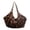 Brown, variant on Canvas Underarm Bag, Adjustable Strap Women Shoulder Bag, Reusable Armpit Bag for Work Travel Outdoor (Khaki)