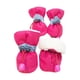 thumbnail image 5 of 4 botas para perros, zapatos cómodos para perros, antideslizantes, ajustables, reflectantes, cálidos, para cachorros, para suelos de madera dura, para 5 5.5x4.5cm, 5 of 8