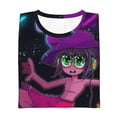 thumbnail image 7 of The Midnight Gospel Cartoon Teen T-Shirt Crewneck Short Sleeve Double-Sided Print Summer Tee Shirts Top For Youth Boys Girls Children Small, 7 of 7