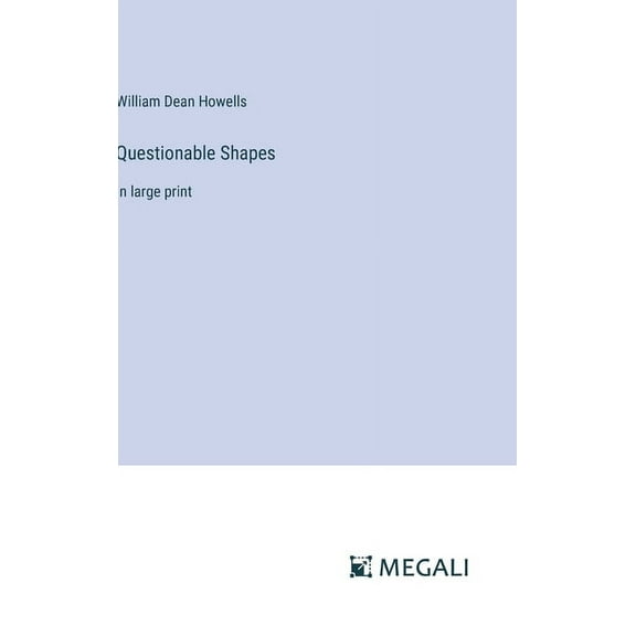 Questionable Shapes: in large print, (Hardcover)