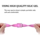 thumbnail image 4 of Paquete de 4 correas delgadas de silicona suave compatibles con Samsung Galaxy Watch Active 2 de 40 mm, 44 mm y Galaxy Watch Active, pulseras deportivas impermeables de 20 mm., 4 of 5