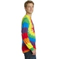 thumbnail image 3 of Port & Company Mens Essential Tie-Dye Long Sleeve Tee PC147LS -Rainbow L, 3 of 6