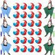 thumbnail image 1 of Juego LaRandom de 6 sets Granny Pants para exteriores con pelotas y zapatos de tacón, 1 of 7