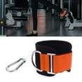 thumbnail image 4 of Tobillo Fitness Correa Cable Accesorio para levantamiento de pesas Ejercicio, Pierna y naranja Cola Correa de tobillo de fitness, 4 of 8