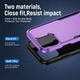 thumbnail image 4 of Entronix Magnetic Heavy Duty Sleek Case Designed for iPhone 16 Pro Max Shockproof Drop-Proof, Purple, 4 of 7