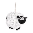thumbnail image 2 of Kids Sheep Hand Towel Hanging Shape - Soft Absorbent Quick Dry for Kitchen Bathroom, 2 of 6