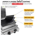 thumbnail image 2 of ALDKitchen Belgian Waffle Maker Thick | Press Type | Professional Use | Stainless Steel | Nonstick | 110V (6 Waffle on a Stick), 2 of 9