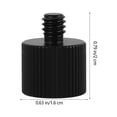 thumbnail image 2 of SWETRACE Adaptador De Rosca Para Micrófono Y Cámara Compatible Con Trípode Para Grabación Y Transmisión, 2 of 8