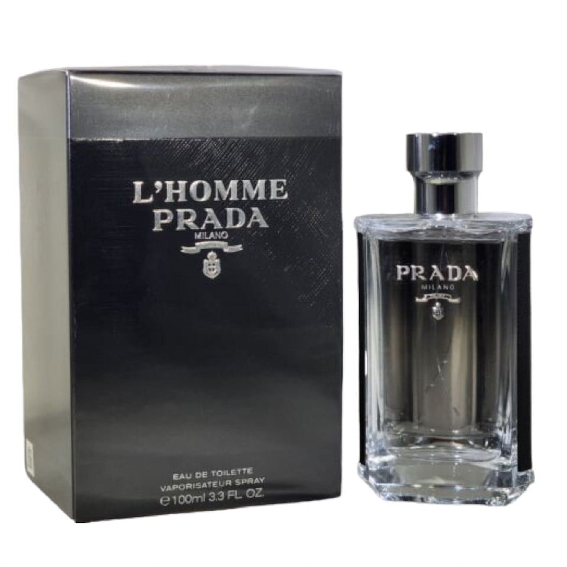 L'Homme Leau by Prada for Men - 3.4 oz EDT Spray with Chypre