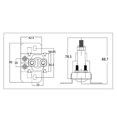 thumbnail image 4 of Wisewang High Current Starter Relay 500A Professional Direct Replaces for Marine 24V, 4 of 5