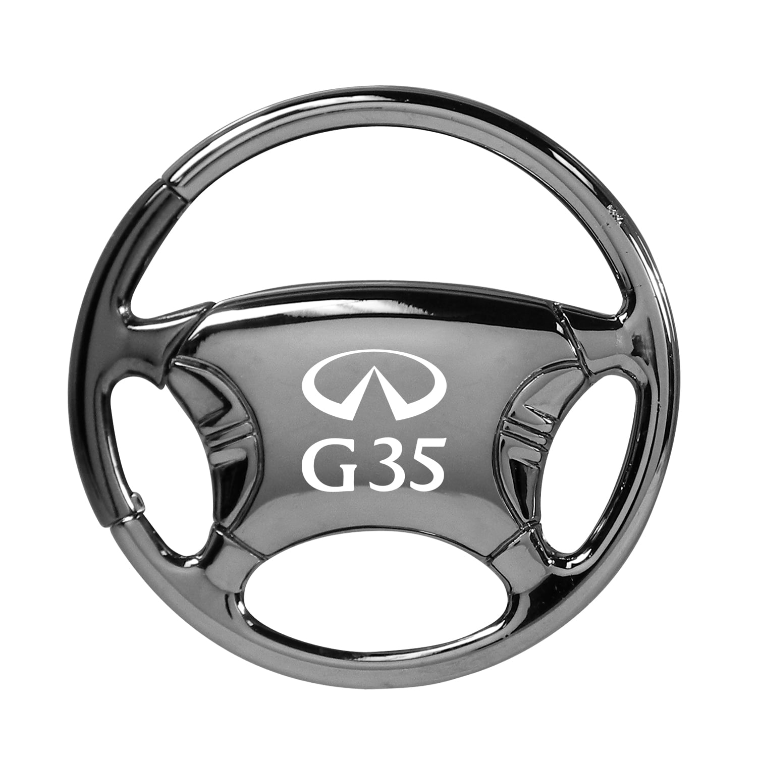 Infiniti G35 Keychain Keyring Black Steering Wheel Walmart