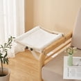 thumbnail image 2 of Cat Hammock Radiator, Dual-use Cat Window Hammock for Indoor Cats, Adjustable Wood Cat Radiator Beds Cat Window Beds Holds Up 18kg for Home Living Room Gray Pink Can be Hung or Placed, 2 of 8