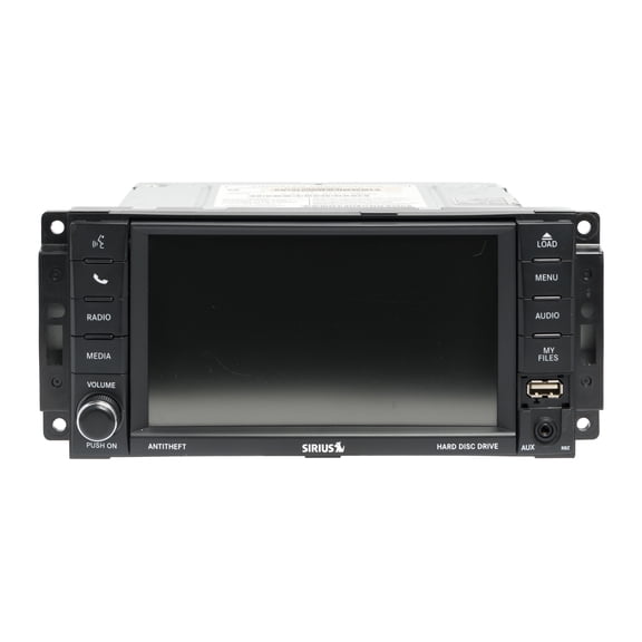 Restored 2010-2014 Chrysler Dodge Jeep OEM AM FM XM Radio CD DVD Player P05091168AD (Refurbished)